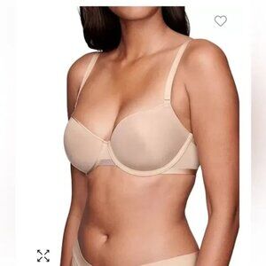 CUUP The Demi Spacer & Mesh Bra in Sand 32G